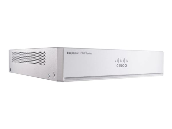 Cisco FPR1010-ASA-K9, 2000 Mbit/s, 0,5 Gbit/s, Intel, Langallinen, RJ-45, RJ-45 (Gigabit)