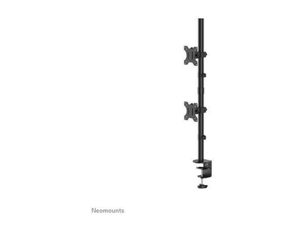 Neomounts FPMA-D550DV - Monteringssett - for 2 LCD-skjermer - svart - skjermstørrelse: 10"-32" - klemmemonterbar, malje, skrivebordsmonterbar