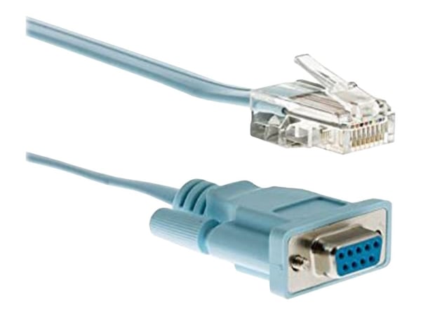 Cisco - Seriell kabel - RJ-45 (hann) til DB-9 (hunn) - for Cisco 28XX, 28XX 2-pair, 28XX 4-pair, 28XX V3PN; Catalyst 2960