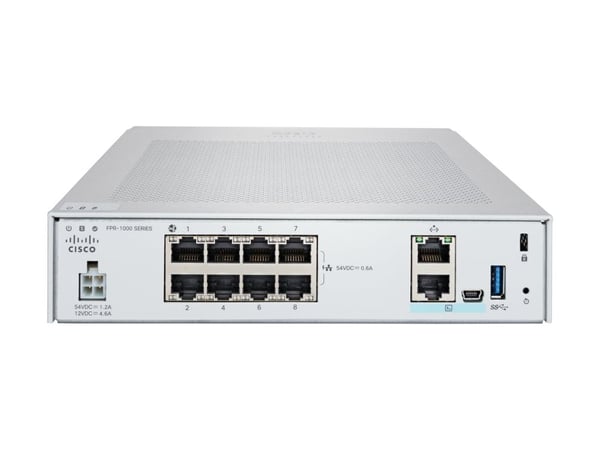 Cisco FirePOWER 1010 Next-Generation Firewall - Brannvegg - skrivebord