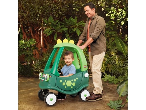 Little Tikes Cozy Coupe Dino, 1,5 år, 4 hjul, Plast, Svart, Grønn
