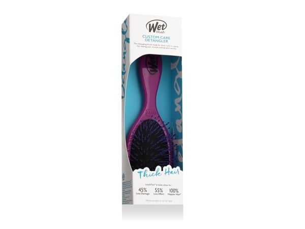 Wet Brush Custom Care Thick Hair Detangler (Purple)
