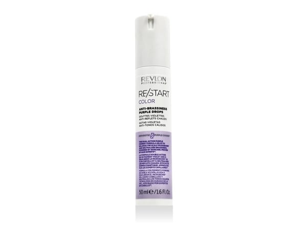 Revlon Restart Color Antibrassiness Purple Drops 50ml For Blonde Hair