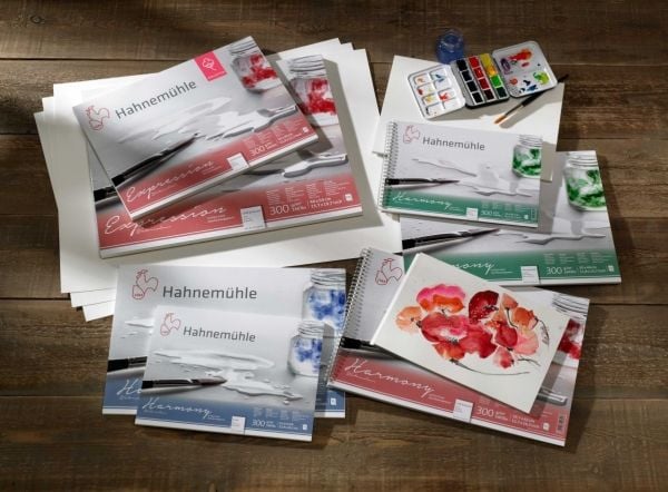 Hahnemühle 10628840, Kunstark/-papir, 300 g/m², 12 ark
