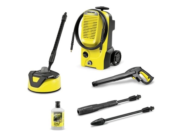 Kärcher K 5 Classic Home, Upprätt, Elektrisk, 8 m, Högtryck, 5 m, Svart, Gul