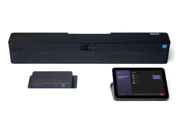 Lenovo ThinkSmart One Pro for Microsoft Team Rooms, Windows 11 IoT Enterprise GAC, Musta