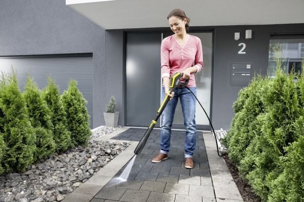 Kärcher K 5 Smart Control WSK, Rett opp, Elektrisk, 10 m, Høyt trykk, 5 m, Svart, Gult