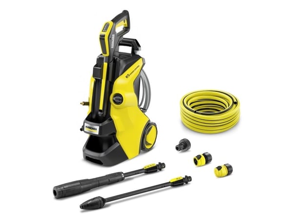Kärcher K 5 Power Control Flex WSK, Rett opp, Elektrisk, 10 m, Høyt trykk, 5 m, Svart, Gult