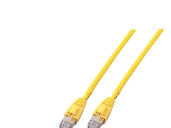 EFB-Elektronik RJ45 patch-kaapeli Cat.6 U/UTP LSZH CCA keltainen 10m Valmistaja: EFB Elektronik (K8104GE.10)