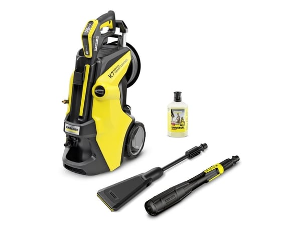 Kärcher K 7 Premium Smart Control Flex eco!B, Rett opp, Elektrisk, 10 m, Høyt trykk, 5 m, Svart, Gult