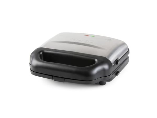 Domo DO9290C, 2 vafler, firkant, Sølv, Svart, 0,72 m, 1400 W, 284 mm