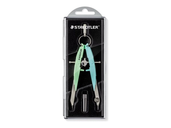 Staedtler comfort 556, Sininen, Vihreä, Metalli, Muovi, 22,5 cm, 154 mm