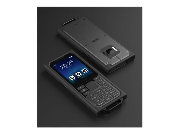 HMD Terra M - 4G-ominaisuuspuhelin - dual-SIM - RAM-muisti 2 Gt / Sisäinen muisti 32 Gt - microSD-korttipaikka - 640 x 480 pikseliä (60 Hz) - takak...