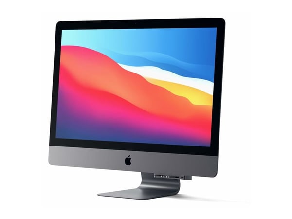 Satechi Aluminum Type-C Clamp Hub Pro - Hub - 3 x SuperSpeed USB 3.0 + 1 x USB-C - pöytätietokoneet
