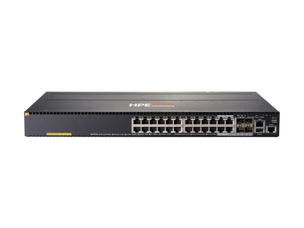HPE Aruba 2930M 24G POE+ 1-Slot - Switch - L3 - Styrt - 20 x 10/100/1000 (PoE+) + 4 x kombo-Gigabit SFP - rackmonterbar - PoE+ (720 W)