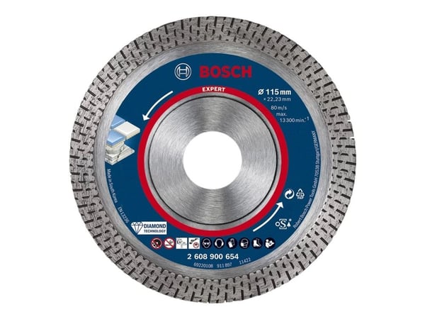 Bosch DIAMANTSKÆRESKIVE HARDKERAMISK 115MM