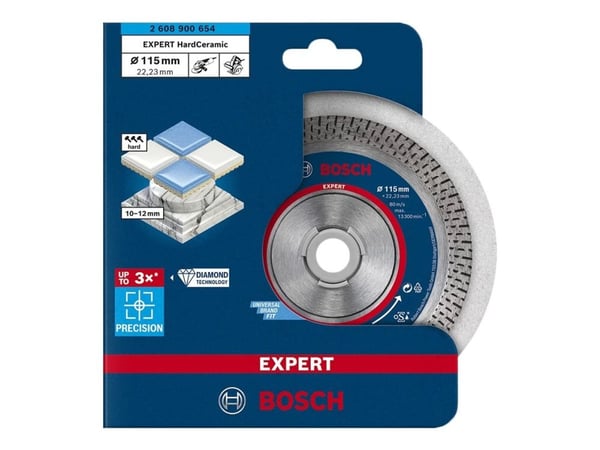 Bosch DIAMANTSKÆRESKIVE HARDKERAMISK 115MM