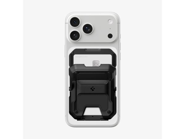 Spigen Tough Armor Pro (Mag Fit), Korthållare, Svart, Termoplastisk polyuretan (TPU), Apple, 1 styck