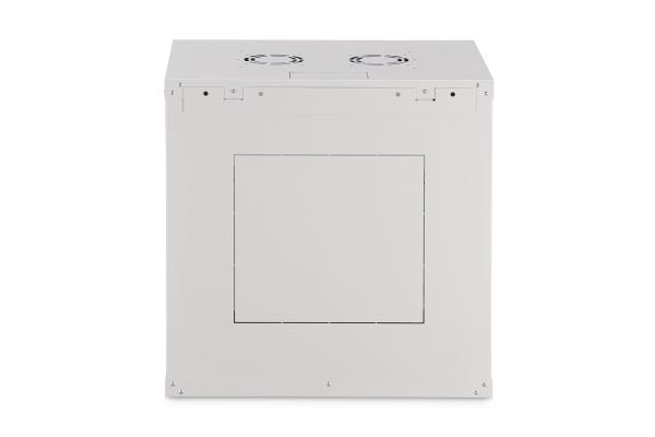 DIGITUS Dynamic-N series - Skap - 600 x 450 mm (WxD), unassembled - veggmonterbar - RAL 7035, lysegrå - 12U - 19"