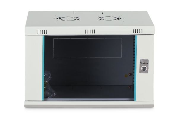 Digitus Spinta jungiama į tinkla hengende dynamisk 19" 7u rack 385x600x450mm, glassdør, fil, umontert, 60kg