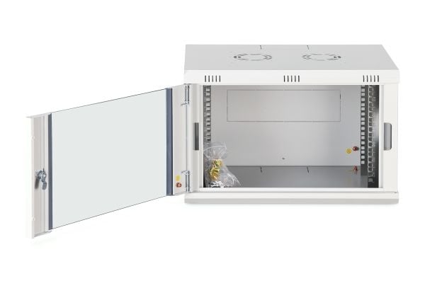 Digitus Spinta jungiama į tinkla hengende dynamisk 19" 7u rack 385x600x450mm, glassdør, fil, umontert, 60kg