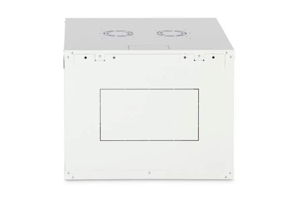 Digitus nettverksskap Dynamic 19" 9U, 600x600, glassdør, grå, umontert, 60 kg