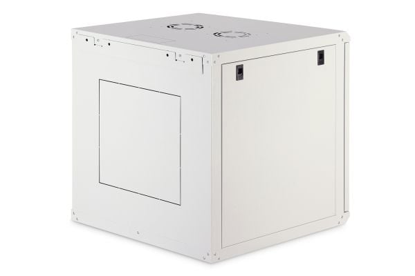 Digitus nettverksskap Dynamic 19" 12U, 600x600, glassdør, grå, umontert, 60 kg