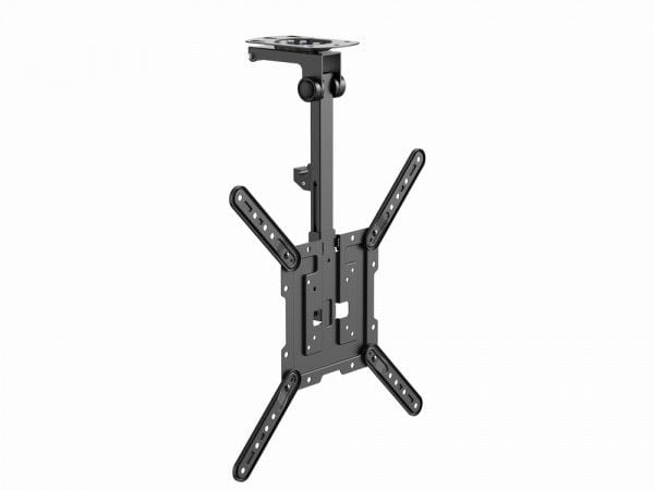 Gembird - Monteringssett (takmontering) - full bevegelse - for TV - stål - svart - skjermstørrelse: 23"-55"