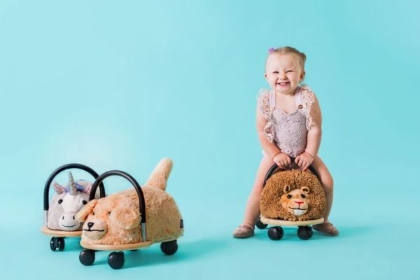 Wheely Bug Lion Plush, Small