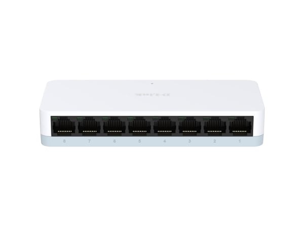 D-Link DES 1008C - Switch - ohanterad - 8 x 10/100