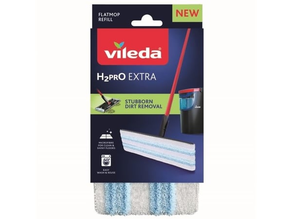 Vileda H2PrO Extra Flat -mopin täyttöpakkaus