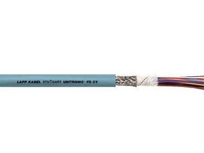 Liitäntä UNITRONIC FD CY, 100 m, 0,34 mm², harmaa, PVC, 16,1 kg/km, 47 kg/km