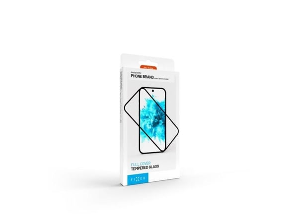 Fast skjermbeskytter | Xiaomi | Redmi Note 14 5G | Herdet glass | Svart | Helt dekke