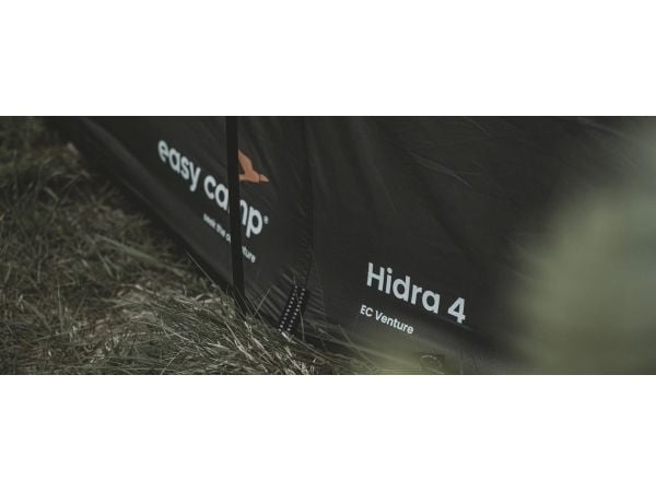 familie tunneltelt Hidra 4 (olivengrønt, modell 2025)