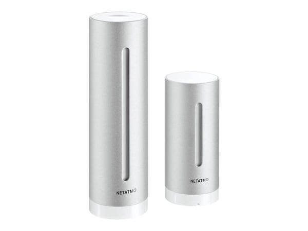 Netatmo NWS01-EC, Aluminium, Inne Barometer, Inne hygrometer, Inne Termometer, Utendørs Barometer, Utendørs Fuktighetsmåler,..., Barometer, Hygrome...