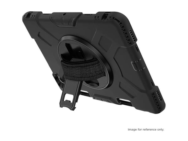 Eiger Peak 500m - Beskyttelsesboks for nettbrett - robust - utendørs - soft silicone outer shell, plastikk - svart