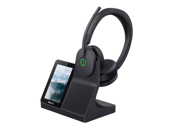 Yealink WH68 Workstation - Hodesett - on-ear - DECT / Bluetooth - trådløs - aktiv støydemping - UC-sertifisert