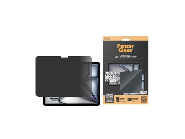 PanzerGlass ® Privacy Screen Protector iPad Air 11'''' (2024-2025) | iPad 11" (2025) | iPad 10.9'''' (2022) | Ultra-Wide Fit, Apple, Apple - iPad A...
