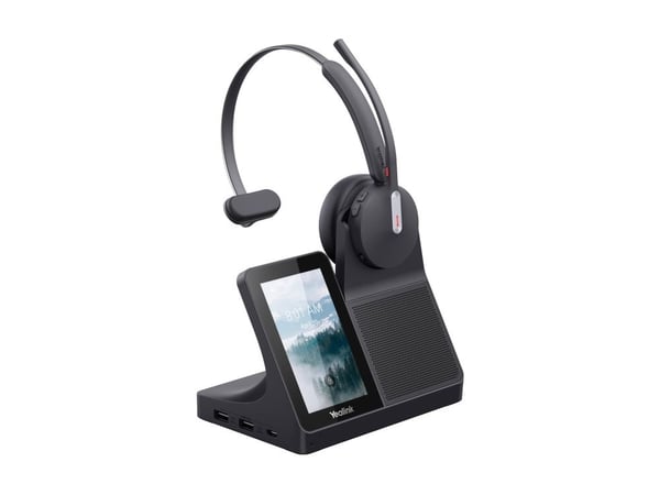 Yealink WH64 Mono, Trådløs, 20 - 20000 Hz, Kontor/Callcenter, Headset, Sort