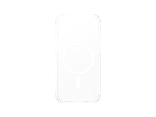 CARE by PanzerGlass - Baksidedeksel for mobiltelefon - MagSafe-samsvar - termoplast-polyuretan (TPU) - hvit, gjennomsiktig - for Apple iPhone 16e