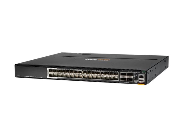 HPE Aruba CX 8360-32Y4C - Kytkin - L3 - Hallittu - 32 x 1/10/25 Gigabit Ethernet SFP / SFP+ / SFP28 + 4 x 40/100 Gigabit QSFP+ / QSFP28 - edestä ta...