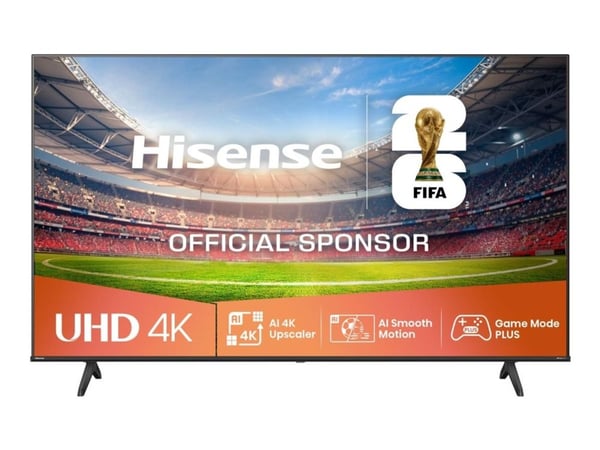 Hisense 58A6Q - 58" Diagonalklasse A6Q Series LED-bakgrunnsbelyst LCD TV - Smart TV - VIDAA - 4K UHD (2160p) 3840 x 2160 - HDR - Direct LED - svart