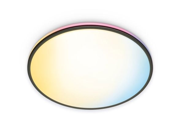 WiZ taklampe Rune svart - Smart LED-belysning - Farget og hvitt lys - Integrert LED - 21W - Wi-Fi