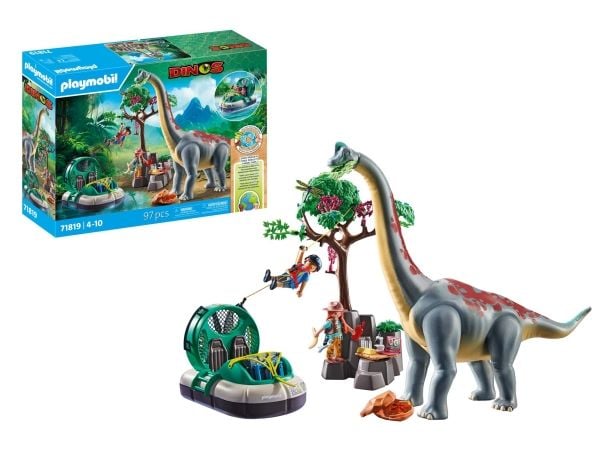 Playmobil Dinos 71819, Action/ Eventyr, 4 år, Flerfarget, Plast