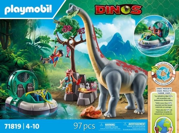 Playmobil Dinos 71819, Action/ Eventyr, 4 år, Flerfarget, Plast