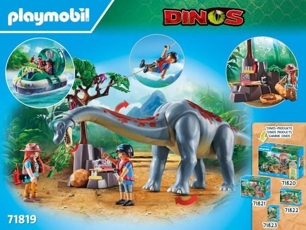 Playmobil Dinos 71819, Action/ Eventyr, 4 år, Flerfarget, Plast