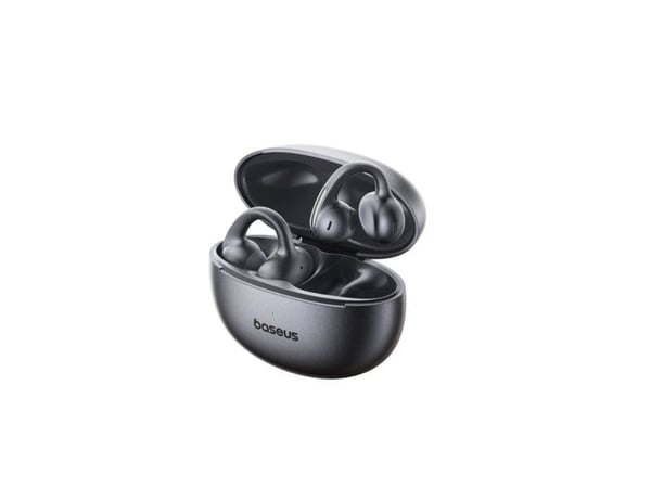 Baseus Bowie MC1 Pro Open-Ear TWS, True Wireless Stereo (TWS), 20 - 40000 Hz, Samtaler/musikk, 52 g, Hodesett, Svart