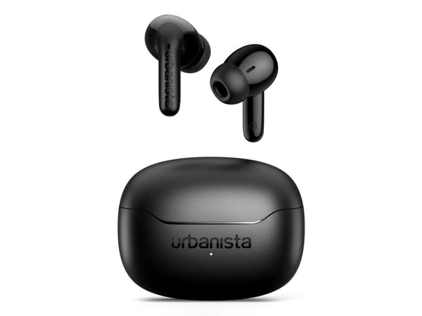 Urbanista Palermo, True Wireless Stereo (TWS), Samtaler/musikk, 20 - 20000 Hz, Hodesett, Svart