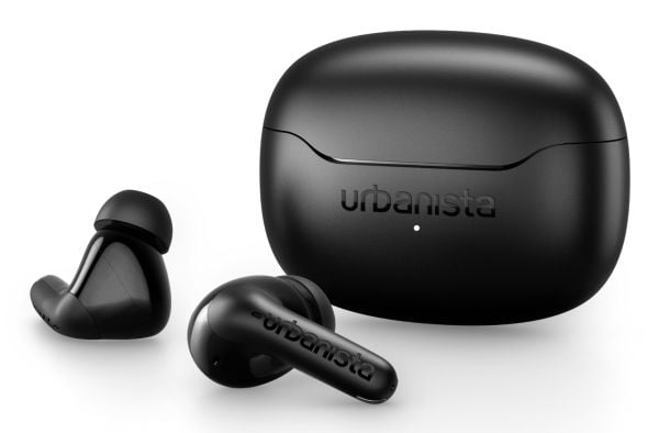 Urbanista Palermo, True Wireless Stereo (TWS), Samtaler/musikk, 20 - 20000 Hz, Hodesett, Svart