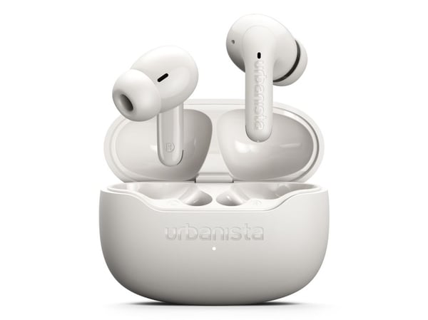 Urbanista Palermo, True Wireless Stereo (TWS), 20 - 20000 Hz, Samtaler/musikk, Hodesett, Hvit